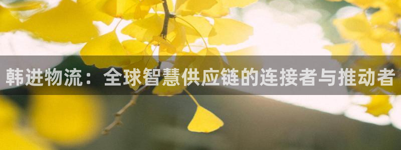 多多28注册网址百度知道：韩进物流：